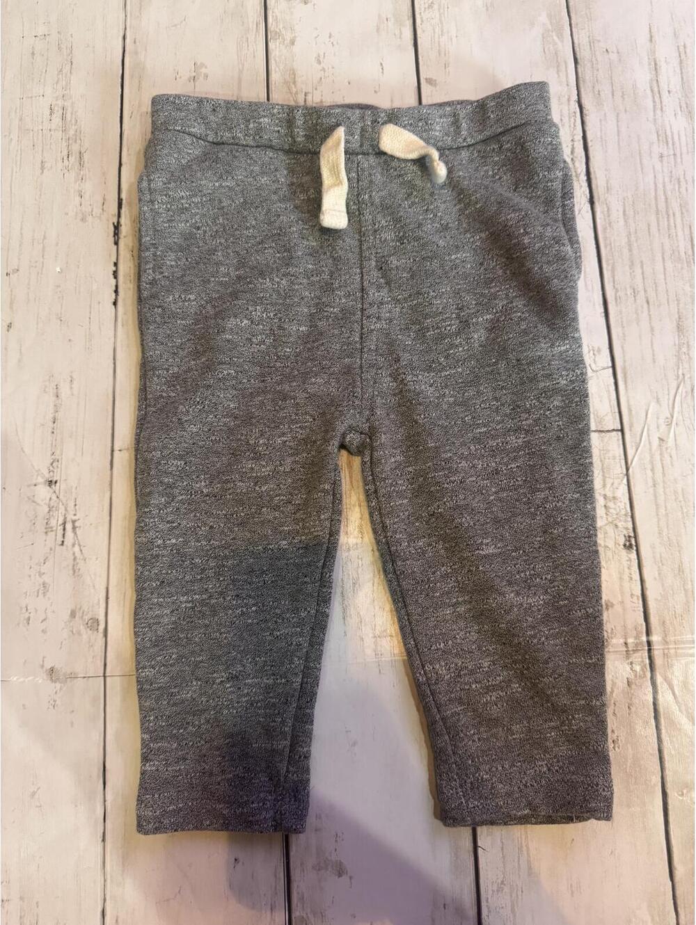 Just Wave Gray Jogger Sweatpants 12 Months Soft Pull On Baby Pants